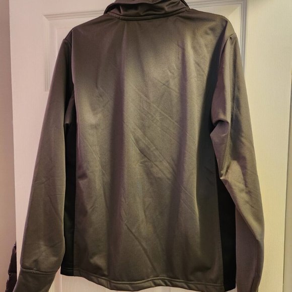 NEW Spyder Track Jacket Gray Full Zip Mens Medium - Picture 5 of 5